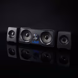 Nedis Gaming Speaker 2-vie Nero Cablato 16 W - Vista aggiuntiva 7