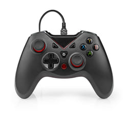 Nedis GGPD110BK periferica di gioco Nero USB Gamepad Digitale PC
