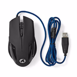 Nedis GMWD110BK mouse Gaming Mano destra USB tipo A Ottico 7200 DPI - Vista aggiuntiva 5