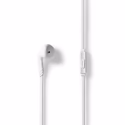 Nedis HPWD2021WT cuffia e auricolare Cablato In-ear Musica e Chiamate Bianco - Vista aggiuntiva 2