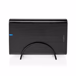 Nedis HDDE35410BK contenitore di unità di archiviazione Custodia per Disco Rigido (HDD) Nero 3.5" - Vista aggiuntiva 2