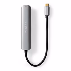 Nedis CCBW64220AT02 replicatore di porte e docking station per laptop USB 3.2 Gen 1 (3.1 Gen 1) Type-C Antracite - Vista aggiuntiva 5