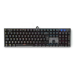 Nedis GKBDM110BKND tastiera Gaming USB QWERTY Nordic Nero