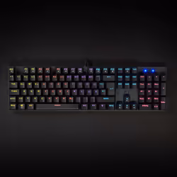 Nedis GKBDM110BKDE tastiera Gaming USB Tedesco Nero - Vista aggiuntiva 7
