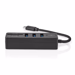 Nedis CCGB64250BK01 replicatore di porte e docking station per laptop Cablato USB tipo-C Nero - Vista aggiuntiva 5