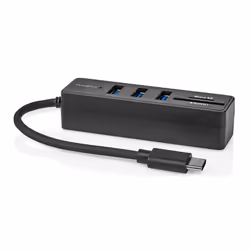 Nedis CCGB64250BK01 replicatore di porte e docking station per laptop Cablato USB tipo-C Nero - Vista aggiuntiva 7