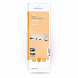Nedis CCGB64790WT01 replicatore di porte e docking station per laptop Cablato USB 2.0 Type-C Bianco - Vista aggiuntiva 4