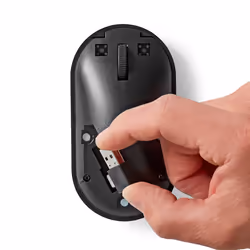 Nedis MSWS410BK mouse Ufficio Ambidestro USB tipo A Ottico 1200 DPI - Vista aggiuntiva 6