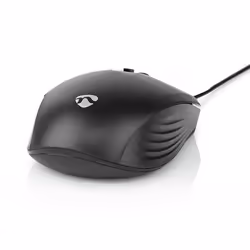 Nedis MSWD110BK mouse Ufficio Mano destra USB tipo A Rollerbar 3600 DPI - Vista aggiuntiva 4
