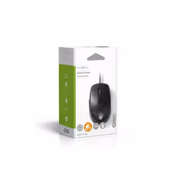 Nedis MSWD110BK mouse Ufficio Mano destra USB tipo A Rollerbar 3600 DPI - Vista aggiuntiva 7