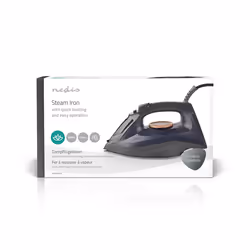Nedis IRON1000 ferro da stiro Ferro a secco Piastra in Ceramica 2200 W Viola - Vista aggiuntiva 7