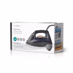 Nedis IRON1000 ferro da stiro Ferro a secco Piastra in Ceramica 2200 W Viola - Vista aggiuntiva 8