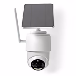 Nedis SIMCBO50WT, Telecamera di sicurezza IP, Esterno, Wireless, 24 dB, Soffitto, Bianco