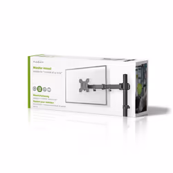 Nedis MMSIS110BK Supporti a parete per TV 81,3 cm (32") Scrivania Nero - Vista aggiuntiva 6