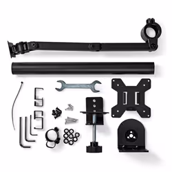 Nedis MMSIS110BK Supporti a parete per TV 81,3 cm (32") Scrivania Nero - Vista aggiuntiva 8