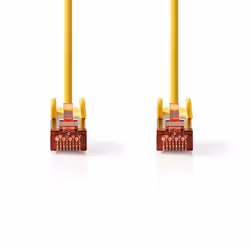 Nedis CCGL85221YE05 cavo di rete Giallo 0,5 m Cat6 S/FTP (S-STP) Rotondo - Vista aggiuntiva 2