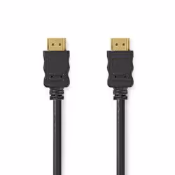 Nedis CVGL34000BK15, 1,5 m, HDMI tipo A (Standard), HDMI tipo A (Standard), 8,16 Gbit/s, Audio Return Channel (ARC), Nero