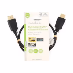 Nedis CVGL34000BK15 cavo HDMI 1,5 m HDMI tipo A (Standard) Nero