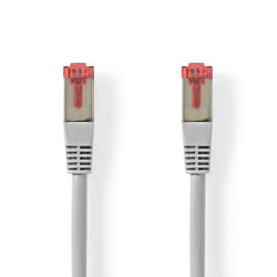 Nedis CCGL85220GY10 cavo di rete Grigio 1 m Cat6 SF/UTP (S-FTP)