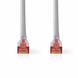 Nedis CCGL85220GY10 cavo di rete Grigio 1 m Cat6 SF/UTP (S-FTP) - Vista aggiuntiva 2