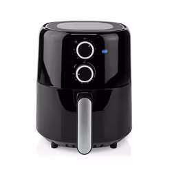 Nedis KAAF130BK friggitrice Singolo 3 L Indipendente 1500 W Friggitrice ad aria calda Nero