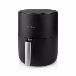 Nedis KAAF140BK, Friggitrice ad aria calda, 3 L, 80 °C, 200 °C, 60 min, Singolo