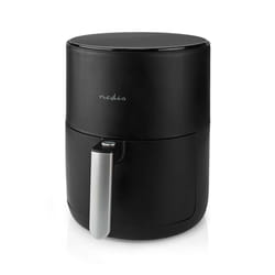 Nedis KAAF140BK friggitrice Singolo 3 L Indipendente 1500 W Friggitrice ad aria calda Nero