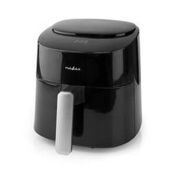 Nedis KAAF160BK friggitrice Singolo 4,2 L Indipendente 1300 W Friggitrice ad aria calda Nero