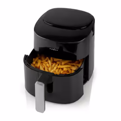 Nedis KAAF160BK friggitrice Singolo 4,2 L Indipendente 1300 W Friggitrice ad aria calda Nero - Vista aggiuntiva 5