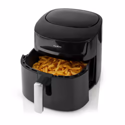 Nedis KAAF170BK friggitrice Singolo 7,2 L Indipendente 1800 W Friggitrice ad aria calda Nero - Vista aggiuntiva 5