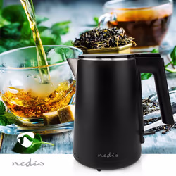 Nedis KAWK360EBK bollitore elettrico 1 L 1500 W Nero
