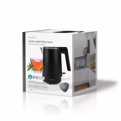 Nedis KAWK360EBK bollitore elettrico 1 L 1500 W Nero - Vista aggiuntiva 8