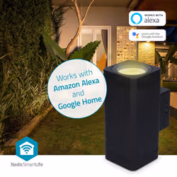 Nedis BTLOW05RGBW illuminazione da esterno Illuminazione da parete da esterno LED 8,5 W G - Vista aggiuntiva 5