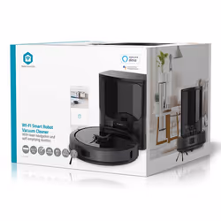 Nedis WIFIVCL002CBK aspirapolvere robot 3,6 L Senza sacchetto Nero - Vista aggiuntiva 5