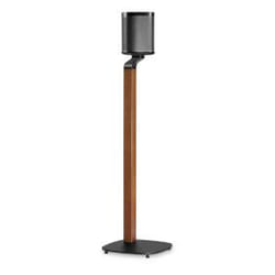 Nedis SPMT5770BN supporto da parete per casse acustiche Pavimento Metallo, Legno Nero