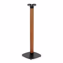 Nedis SPMT5770BN supporto da parete per casse acustiche Pavimento Metallo, Legno Nero