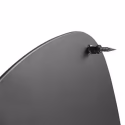 Nedis SPMT5770BN supporto da parete per casse acustiche Pavimento Metallo, Legno Nero - Vista aggiuntiva 8