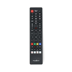 Nedis TVRC45LGBK telecomando IR Wireless TV Pulsanti