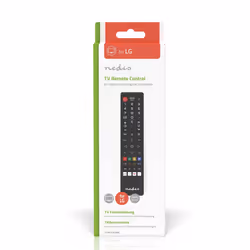 Nedis TVRC45LGBK telecomando IR Wireless TV Pulsanti - Vista aggiuntiva 2