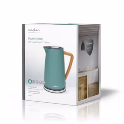 Nedis KAWK510EGN bollitore elettrico 1,7 L 2200 W Verde - Vista aggiuntiva 8