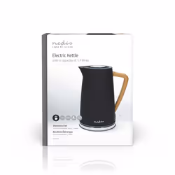 Nedis KAWK510EBK bollitore elettrico 1,7 L 2200 W Nero - Vista aggiuntiva 8