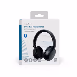 Nedis HPBT4024BK cuffia e auricolare Con cavo e senza cavo A Padiglione Musica e Chiamate USB tipo-C Bluetooth Nero - Vista aggiuntiva 6
