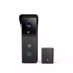 Nedis WIFICDP21BK suono per il campanello della porta Nero - Vista aggiuntiva 2