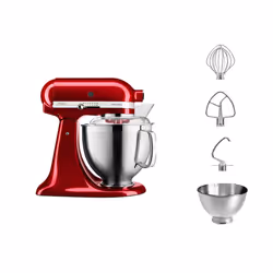 KitchenAid ARTISAN 5KSM185PS robot da cucina 300 W 4,8 L Rosso - Vista aggiuntiva 2