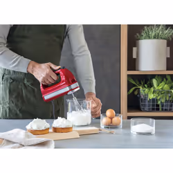 KitchenAid 5KHM9212EER Sbattitore manuale 85 W Rosso - Vista aggiuntiva 7