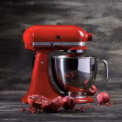 KitchenAid Artisan 5ksm125 robot da cucina 300 W 4,8 L Rosso - Vista aggiuntiva 6