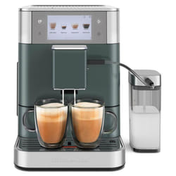 KitchenAid 5KES8558EJP Macchina per caffè espresso automatica con macinacaffè 2,2 L 15 bar Verde, Acciaio satinato