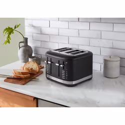 KitchenAid 5KMT4109EBM 7 4 fetta/e 1640 W Nero, Acciaio inox - Vista aggiuntiva 6