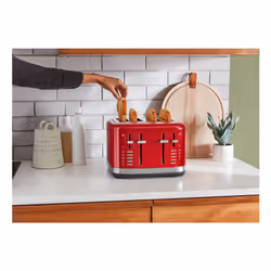 KitchenAid 5KMT4109EER 7 4 fetta/e 1640 W Rosso, Acciaio inox - Vista aggiuntiva 6