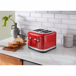 KitchenAid 5KMT4109EER 7 4 fetta/e 1640 W Rosso, Acciaio inox - Vista aggiuntiva 8